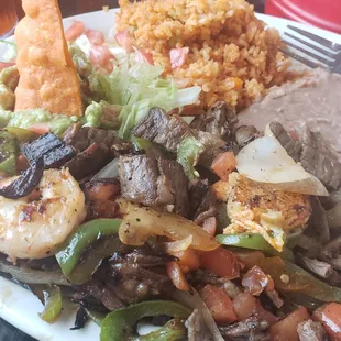 Great TexMex !!!  Fajitas Dinner #42