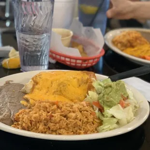 Jalisco Burrito Platter