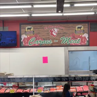 Meat counter