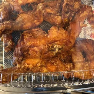 small pieces of chicken