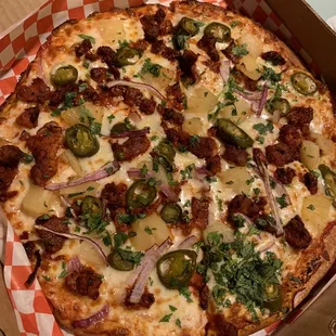 El hornito Al Pastor Hornitos Pizza