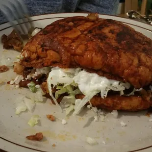 Chorizo con papa Bambaso.