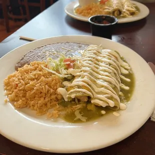 Enchiladas Chile Verde Enchiladas