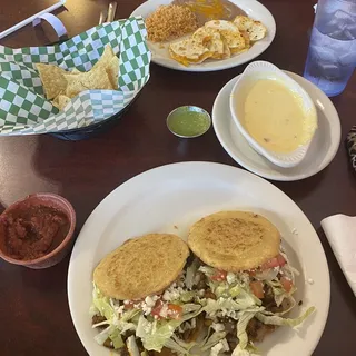 Chips with Queso