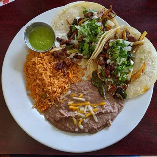 Tacos Campechanos Plate