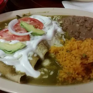 Enchiladas Verdes