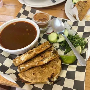 Birria tacos