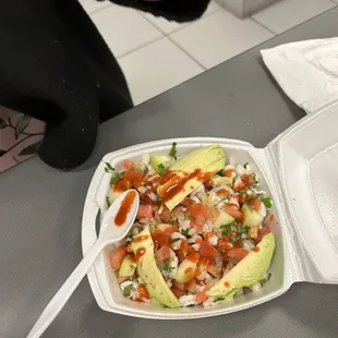 Ceviche de pescado