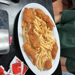 Fried shrimp