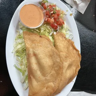 Empanadas de camaron