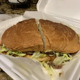 Tortas are huge!
