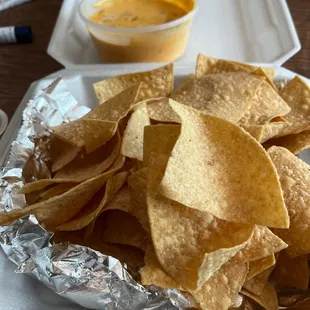 Chips con Queso