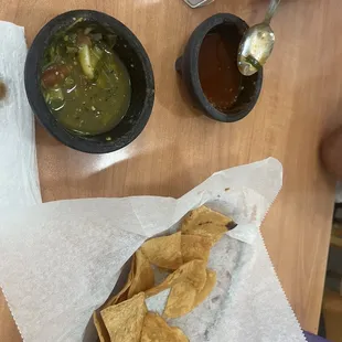 Chips &amp; salsas