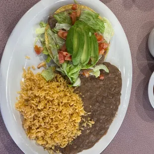 Avocado Tostada Dinner