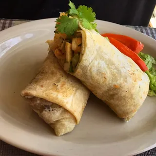 2. Pollo Asado Burrito