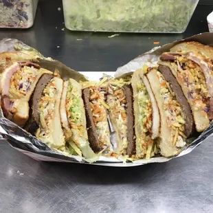 Hamburguesa de 4 pisos