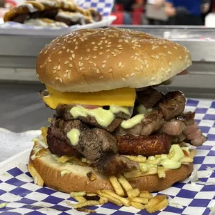Hamburguesa con picanha