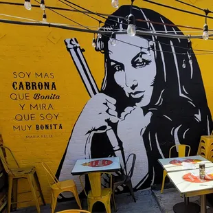 interior, pizza