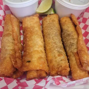 Birria EggRolls