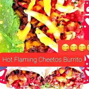 HOT CHEETOS BURRITO