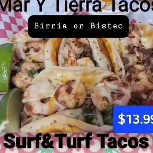 Surf &amp; Turf Tacos