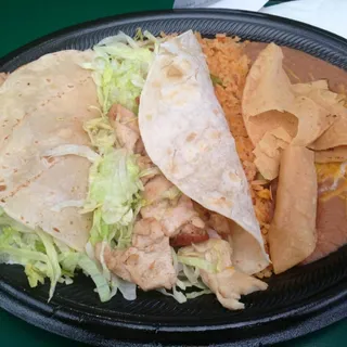 Soft Grilled Chicken Taco