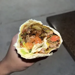 Carne Asada Burrito