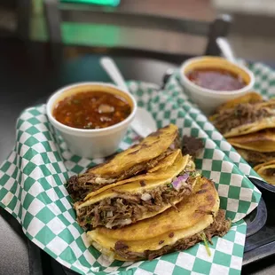 Birria Quesa Tacos Special