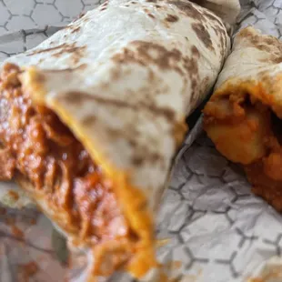 Red Chile burrito