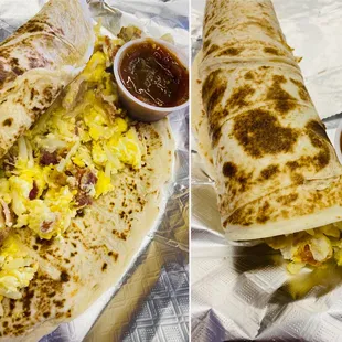 Breakfast Burritos