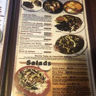 ramen and noodles, menu