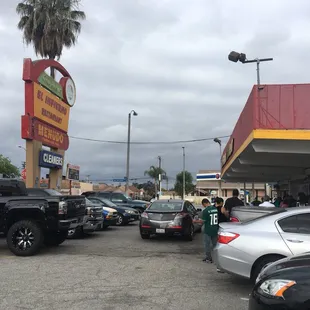 Line out the door for World Cup Sunday and Fathers Day. Worth it.