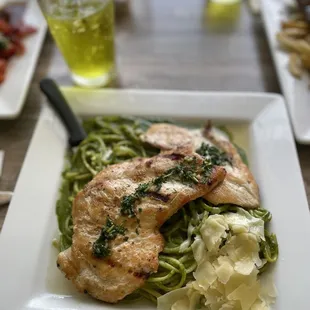 grilled fish, food