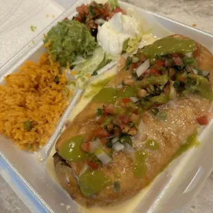 Chimichanga, Ground Beef