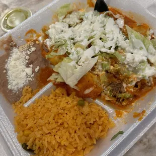 Enchilada, Shredded Beef