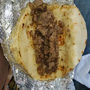 Carne asada plain