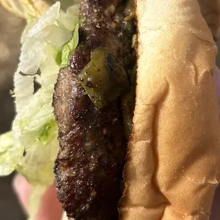 Green Chile Burger