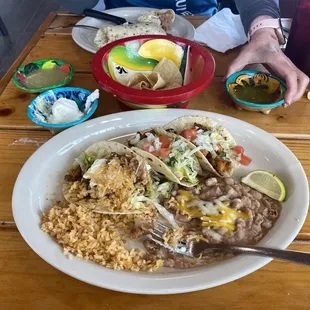 Taco platter