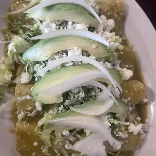 Enchiladas Verdes