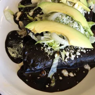 Enchiladas de Coloradito