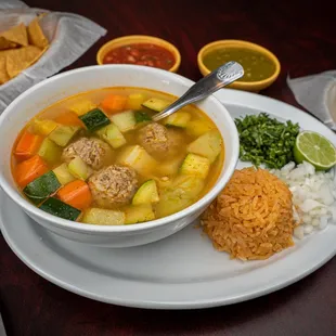 Albondigas / Meatball Soup