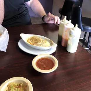 4 different salsas for your pleasure