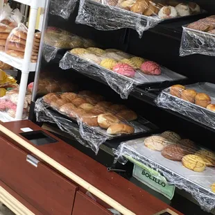 a variety of donuts