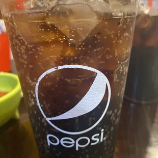 Enjoy a cold Pepsi
