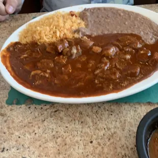 Chile Colorado Burrito