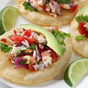 three tacos on a plate