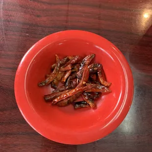 Roasted Chili De Árbol. Fantastic roasted chili flavor!