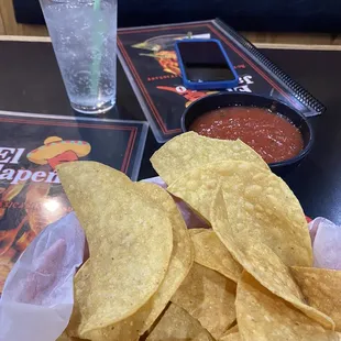 Chips &amp; salsa are meh