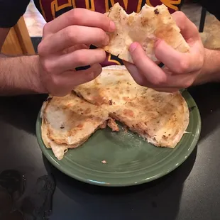 Chicken quesadilla