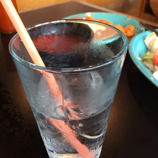 My cracked water glass...